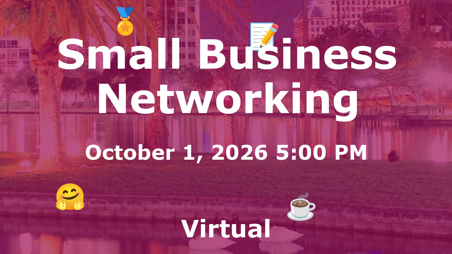 Small Business Networking event image